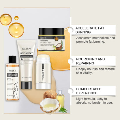 Creme Anti-Flacidez EELHOE 100ml - Firmador Abdominal Hidratante Modelador