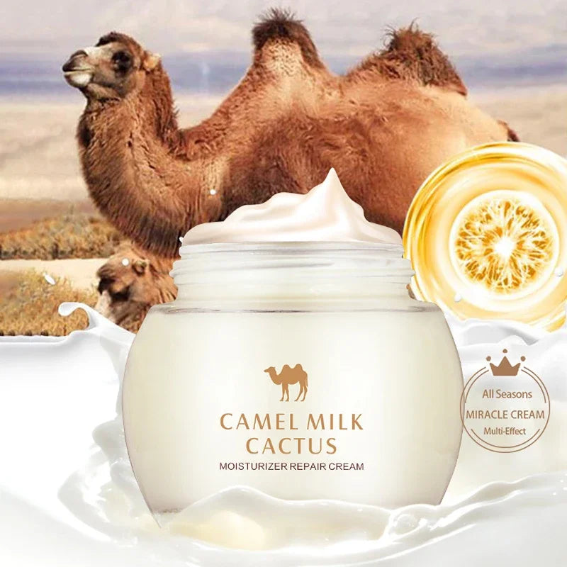 Creme Hidratante Leite de Camelo e Cactus - Nutrição Natural