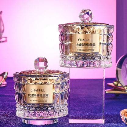 Creme Energizante Facial com Colagénio - Hidratação Profunda e Luminosidade