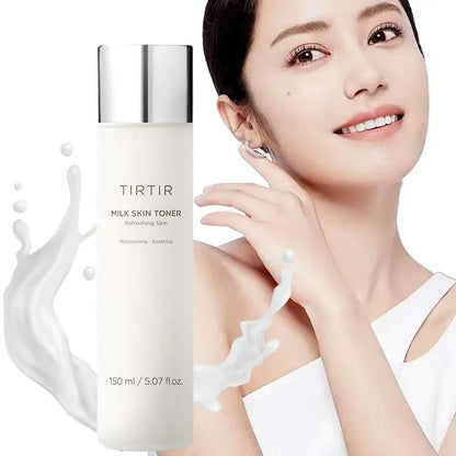 Tónico de Leite Hidratante 150ml - Ilumina e Clareia Pele Sensível com Reparação Suave