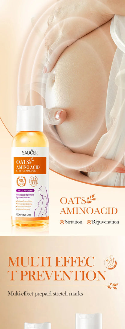 Stretch Marks Permanent Removal Oil Eliminate Body Belly Stretch Marks Swelling Marks Remove Skin Cracks Repair Firming Care