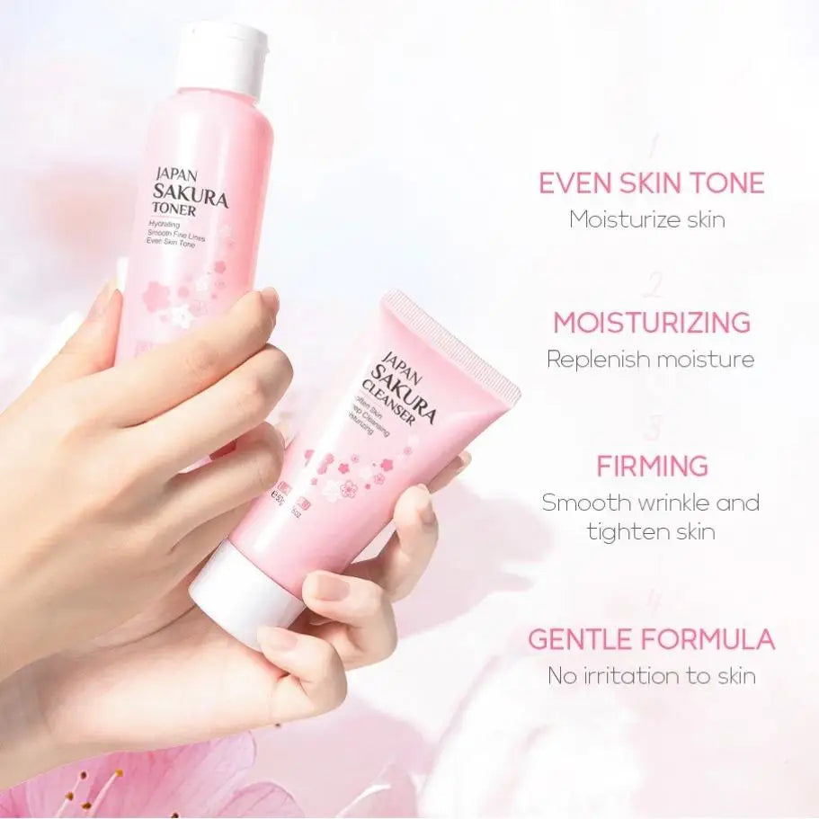 Mega Set Sakura 29 Peças - Kit Completo Limpeza Profunda e Hidratação