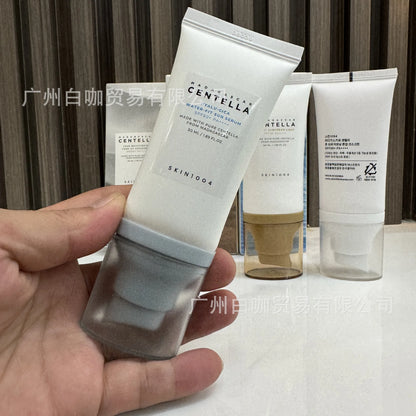 Skin 1004 Hyaluronic Acid Centella Ashesia Water-Sensing Sunscreen Essence Lactic Hydrolyzed Lightweight Moisturizing Not Sticky
