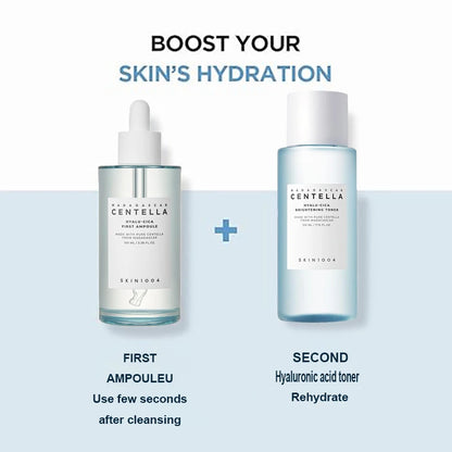 SKIN1004 Hyalu-CICA Brightening Toner Hyaluronic Acid CICA Niacinamide Essence Soothes and Moisturizes Dry Skin