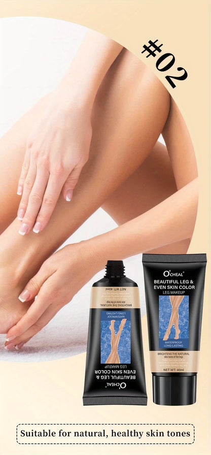 Creme Corretor Pernas à Prova de Água - Uniformiza Tom Hidratante Beleza