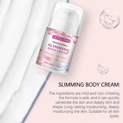 Creme Modelador Corporal Anti-Celulite Jaysuing - Queima Gordura e Firma Barriga, Pernas e Braços