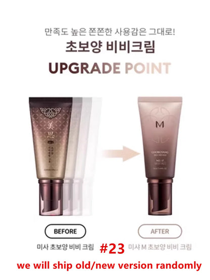 MISSHA Cho Bo Yang BB Cream 50g Foundation Concealer CC Nourish Moisturize Face Base Makeup Korea Cosmetics