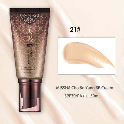MISSHA Cho Bo Yang BB Cream 50g Foundation Concealer CC Nourish Moisturize Face Base Makeup Korea Cosmetics