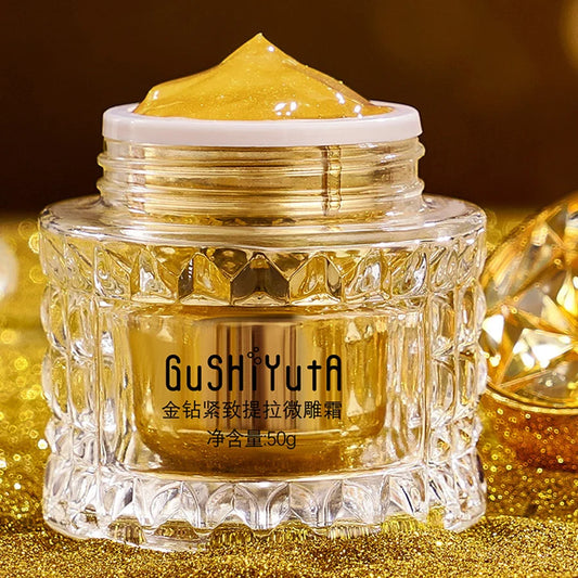Creme Premium Ginseng e Seda Dourada - Anti-Idade Hidratante Luxo