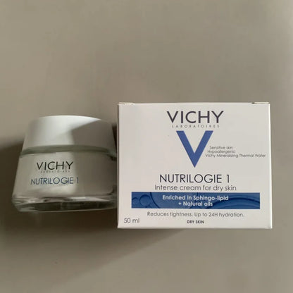 Creme Facial Nutritivo com Vitamina E 50ml - Hidratação Intensiva Anti-Idade