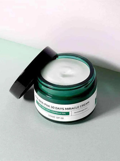 SOME BY MI AHA BHA PHA Miracle Cream 60ml - Esfoliante Suave Coreano