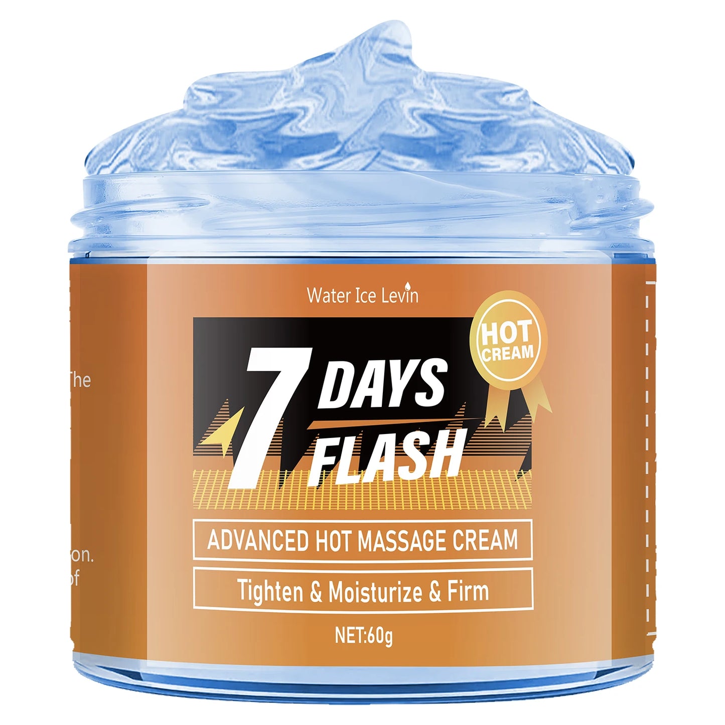 Creme de Massagem Hidratante 60g - Curcumina e Extratos Vegetais para Barriga e Pele Flácida