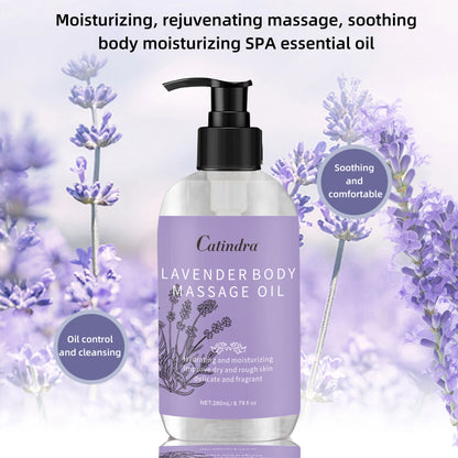 Óleo de Massagem Corporal Lavanda 260ml - Firmador com Colagénio