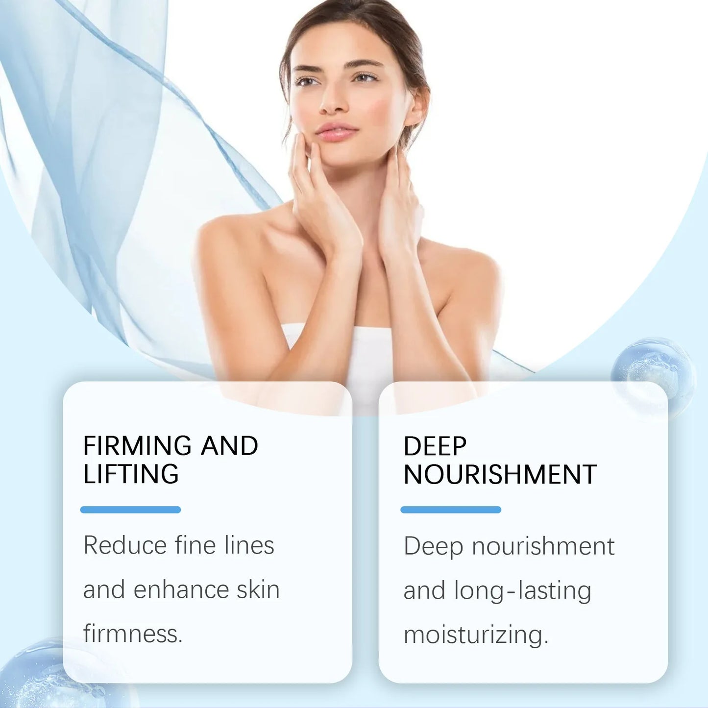 Creme Corporal Firmador EELHOE 60g - Elasticidade e Lifting Anti-Flacidez (1 ou 2 unidades)