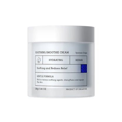 NING DERMOLOGIE SOOTHING SMOOTHIE CREAM INSTANTLY COOLS AND SOOTHES, PROVIDES DAILY REPAIR, AND NOURISHES THE SKIN'S OUTER LAYER
