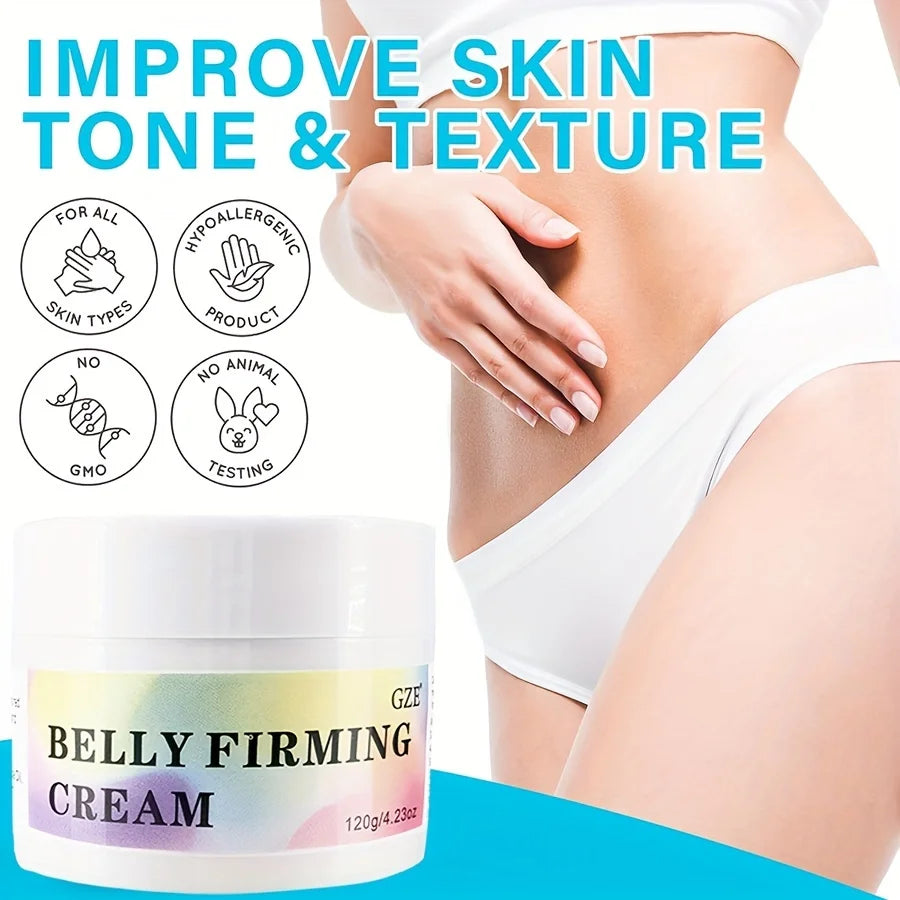 Creme GZE Barriga Lisa 120g - Firmador para Estômago, Coxas e Glúteos