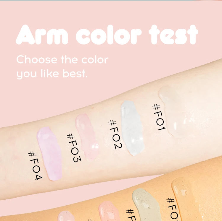 Hydration Boost Primer - Lightweight, Oil-Free, Matte Finish, Transparent Gel For All Skin Types, Natural Look Foundation Cream