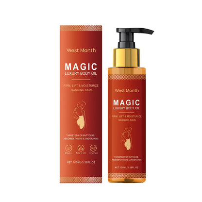 Óleo Corporal Mágico de Luxo 100ml - Hidratação Profunda Firmeza Peito Coxas