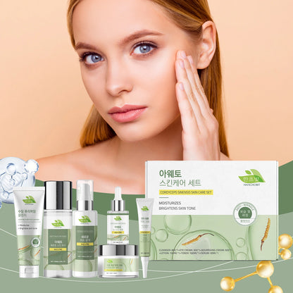 Set Coreano Completo - Reduz Poros, Linhas Finas e Olheiras - 6 Produtos