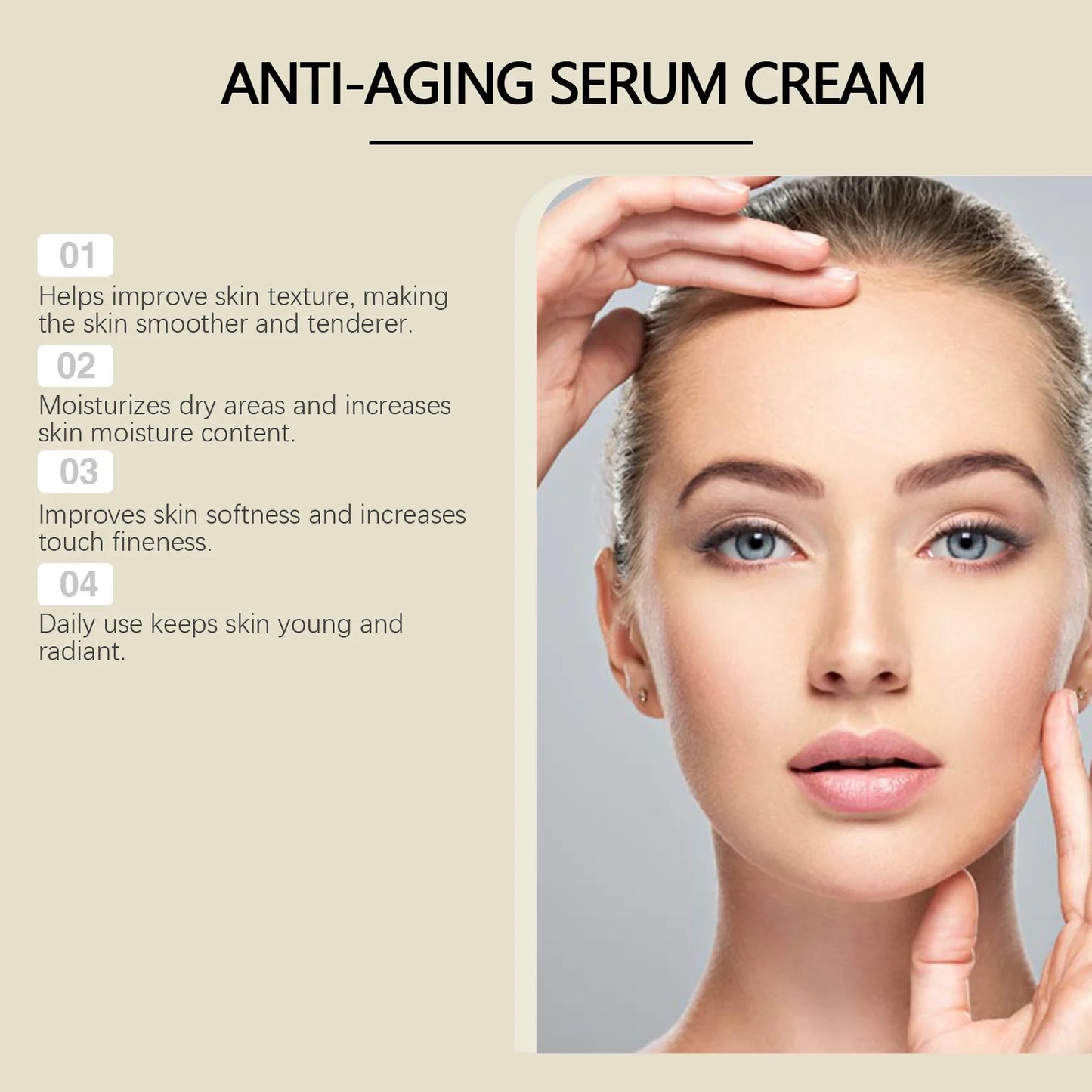 Creme Facial Anti-Manchas e Rugas - Reparação em 7 Dias