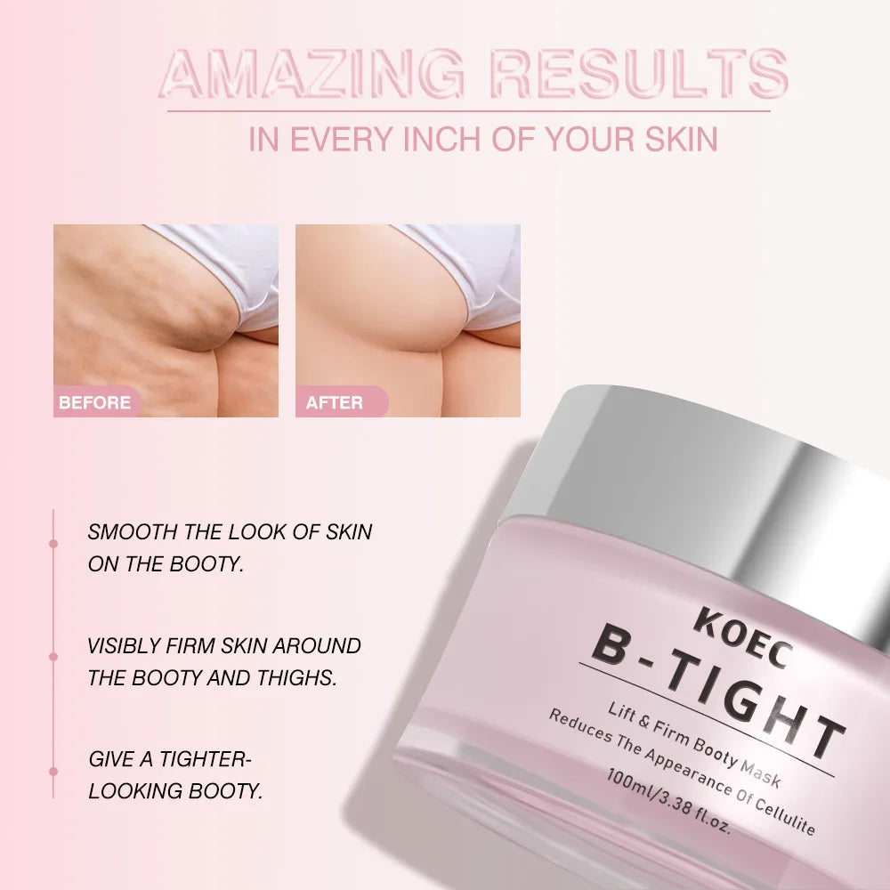 Creme Firmador para Glúteos TIGHT 100ml - Lifting e Redução de Celulite