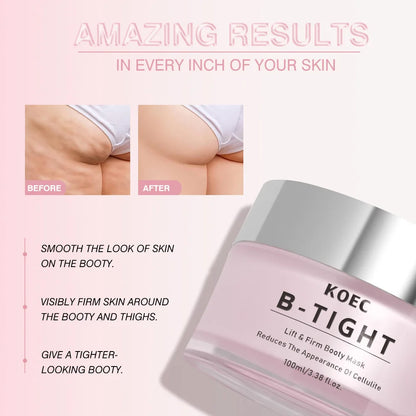 Creme Firmador para Glúteos TIGHT 100ml - Lifting e Redução de Celulite