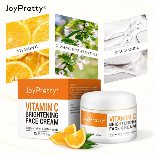 Creme Facial Vitamina C Iluminador - Anti-Idade e Firmeza