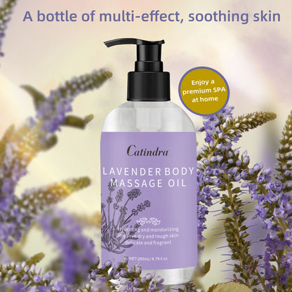 Óleo de Massagem Corporal Lavanda 260ml - Firmador com Colagénio