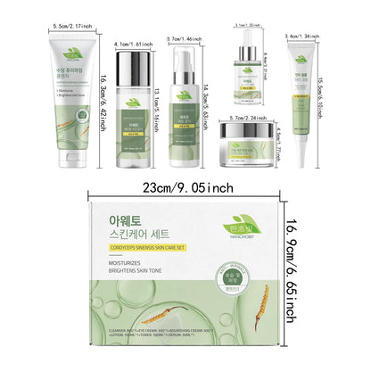 Set Coreano Completo - Reduz Poros, Linhas Finas e Olheiras - 6 Produtos