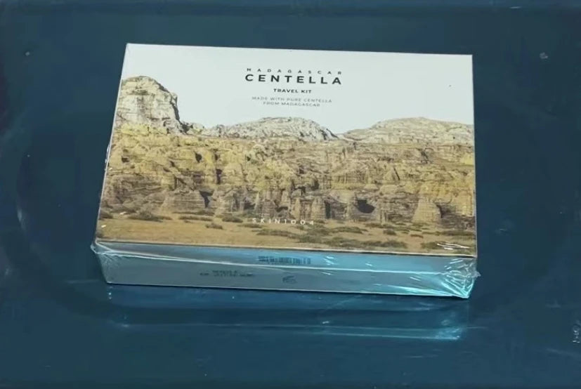 Kit de Viagem Coreano com Centella - 5 Peças Calmante e Hidratante