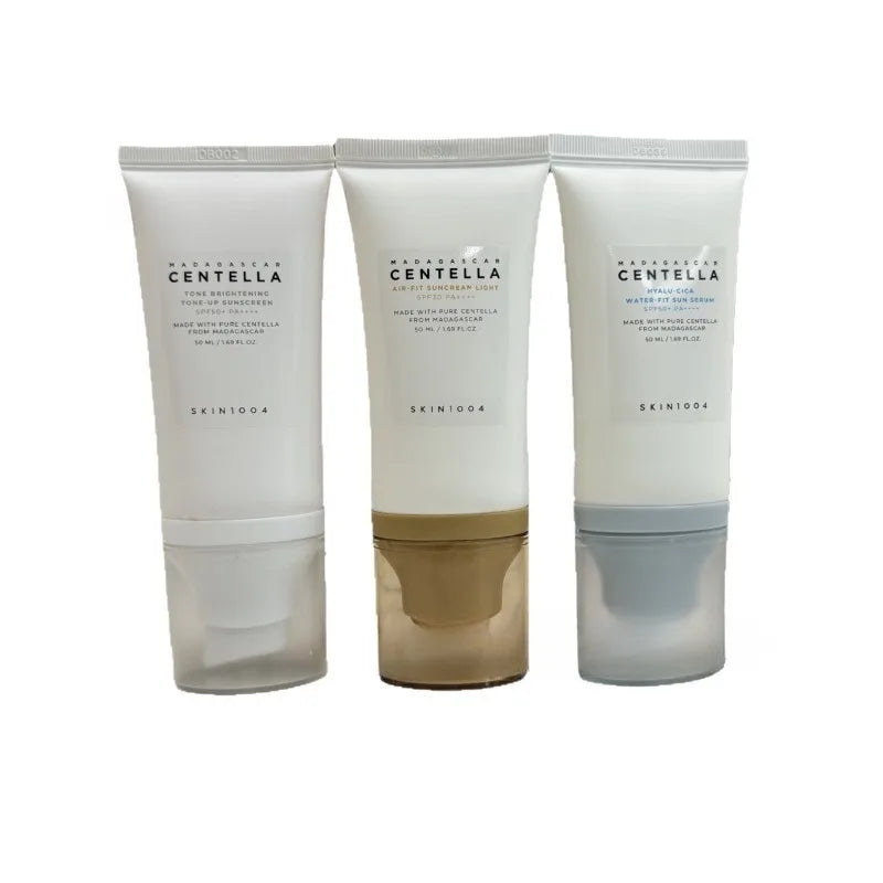 Skin 1004 Hyaluronic Acid Centella Ashesia Water-Sensing Sunscreen Essence Lactic Hydrolyzed Lightweight Moisturizing Not Sticky