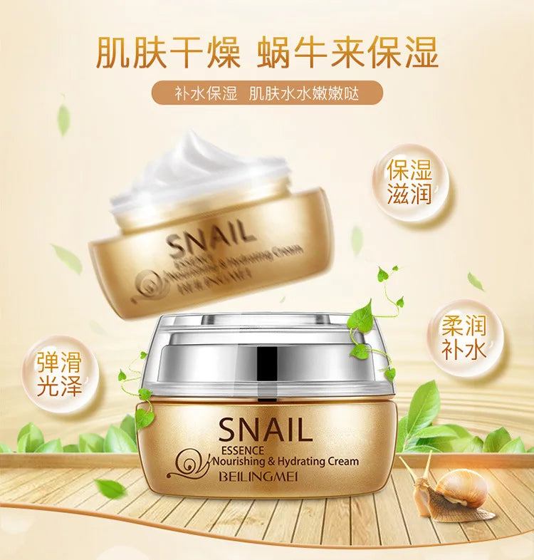 Creme Hidratante Baba de Caracol Original - Nutritivo Regenerador Facial 50g