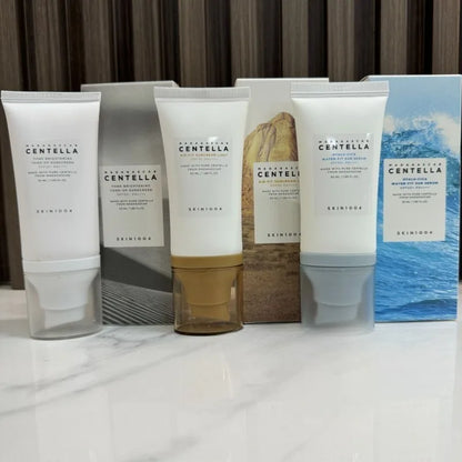 Skin 1004 Hyaluronic Acid Centella Ashesia Water-Sensing Sunscreen Essence Lactic Hydrolyzed Lightweight Moisturizing Not Sticky