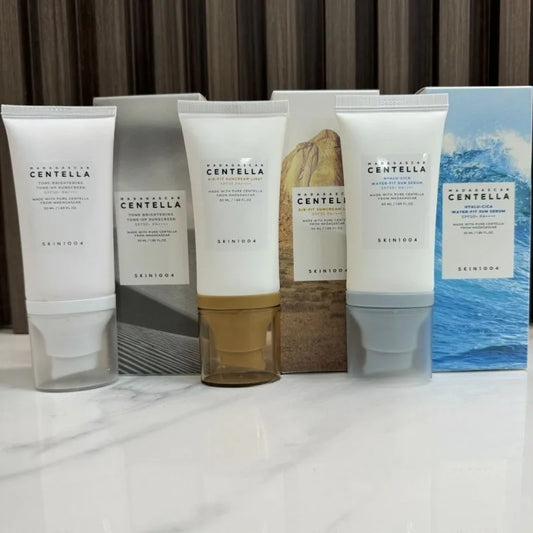 Skin 1004 Hyaluronic Acid Centella Ashesia Water-Sensing Sunscreen Essence Lactic Hydrolyzed Lightweight Moisturizing Not Sticky
