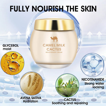 Creme Hidratante Leite de Camelo e Cacto 130g