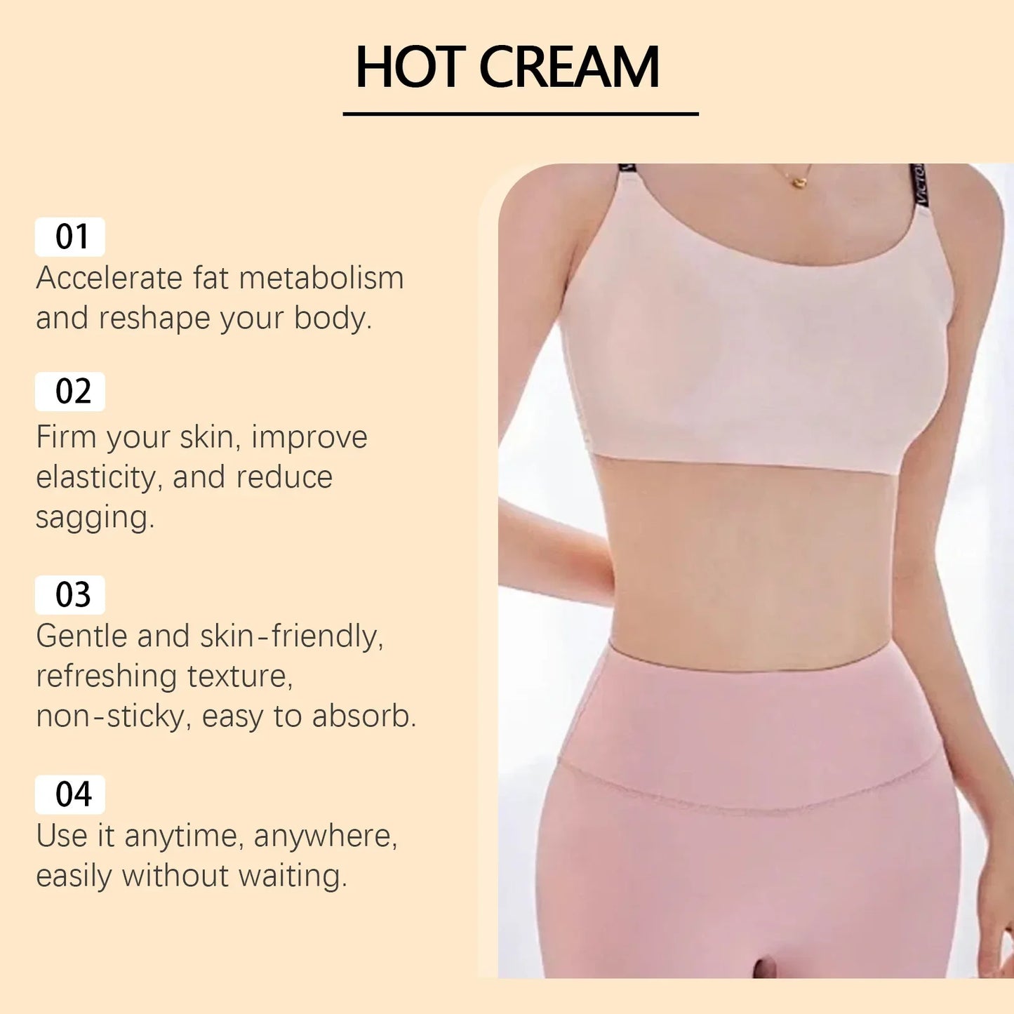 Creme Corporal Firmador West&Month 100g - Elasticidade, Hidratação e Iluminação da Pele