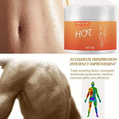 Muscles Massage Cream Enhancing Elasticity of Arms Full Body and Bodybuilding Massage Cream Hot Compress to Tighten Abdominal