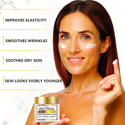 Creme Firmador de Retinol e Colagénio 50ml - Hidratante Dia e Noite