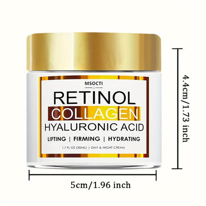 Creme Firmador de Retinol e Colagénio 50ml - Hidratante Dia e Noite